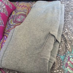 Grey Cargo Joggers