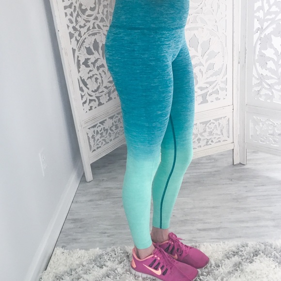 Jennifer's Chic Boutique Pants & Jumpsuits Aqua Workout Leggings Poshmark