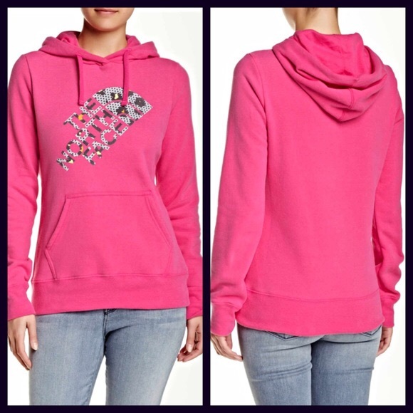 SOLD North Face Hoodie Sweatshirt V Neck - Picture 2 of 4