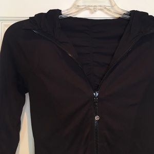 Lululemon reversible zip up hooded jacket