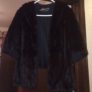 Mink cape