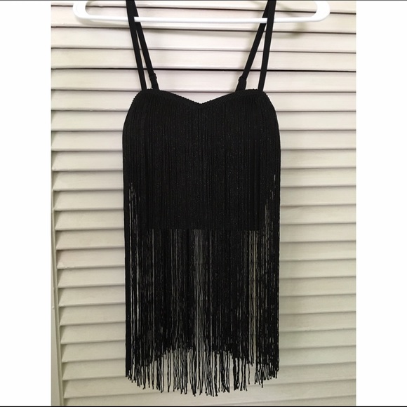 Forever 21 Fringe Crop Top