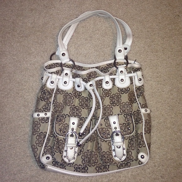 Kathy Van Zeeland Floral Purse