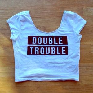 White Crop Top