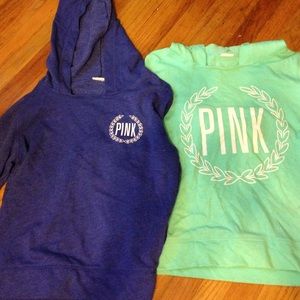 2 Victoria secret pink hoodies