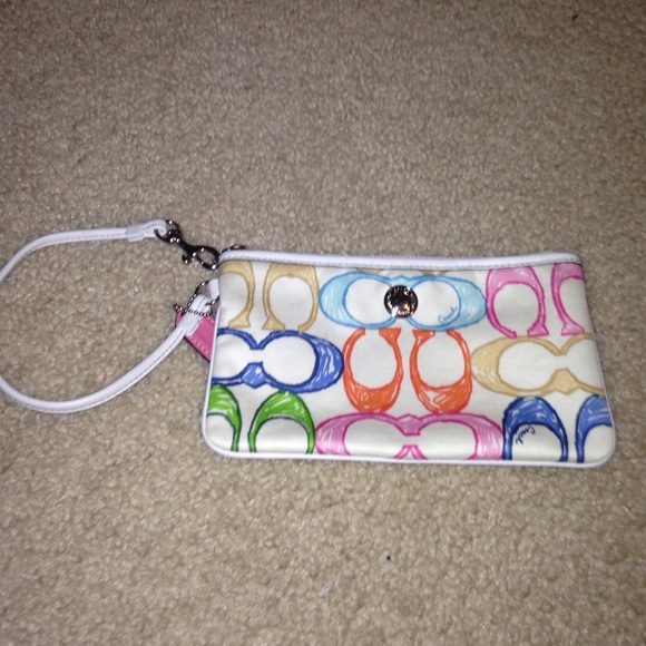 Coach wristlet