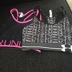 Two sport bras
