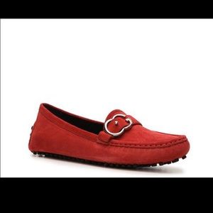Gucci Suede Interlocking Driving Moccasin