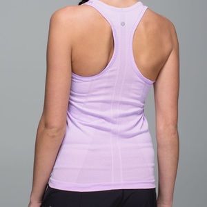 Lululemon purple swiftly tech racerback tank