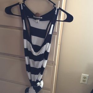 Maxi striped dress