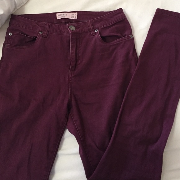 High rise jeans