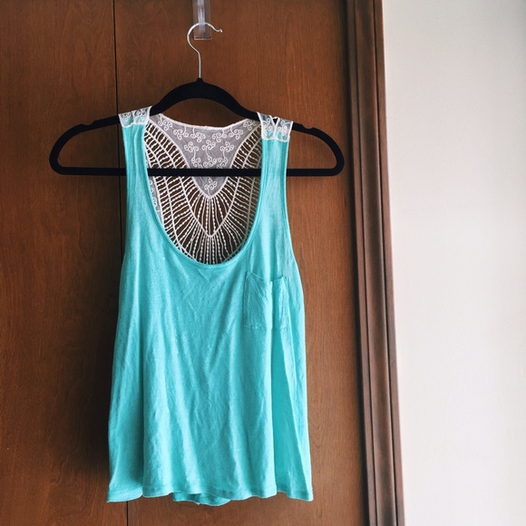 Open-Back Tank Top
