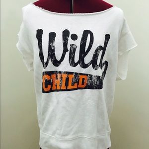 "Wild Child" workout or dance shirt