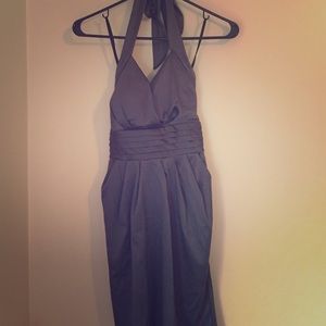 Gray Party Dress👗