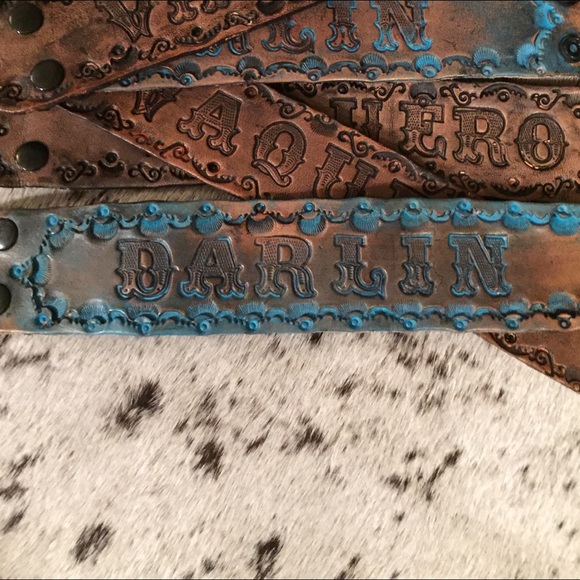 "Darlin" Leather Bracelet - Picture 3 of 3