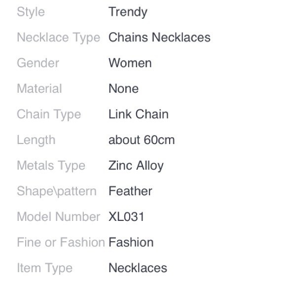 Delicate rhinestone drop gold statement necklace. - Picture 3 of 3