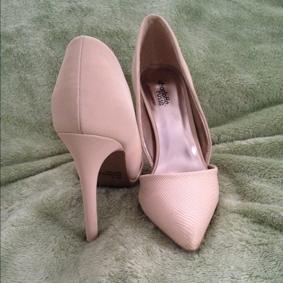 ❌Sold❌Snake skin & suede heels
