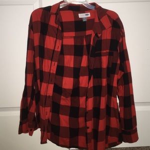 red and black flannel