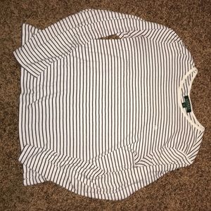 Ralph Lauren long sleeved medium striped tee