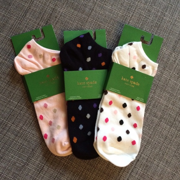 kate spade Accessories - Kate Spade Ped Sock Bundle - 3 Pairs