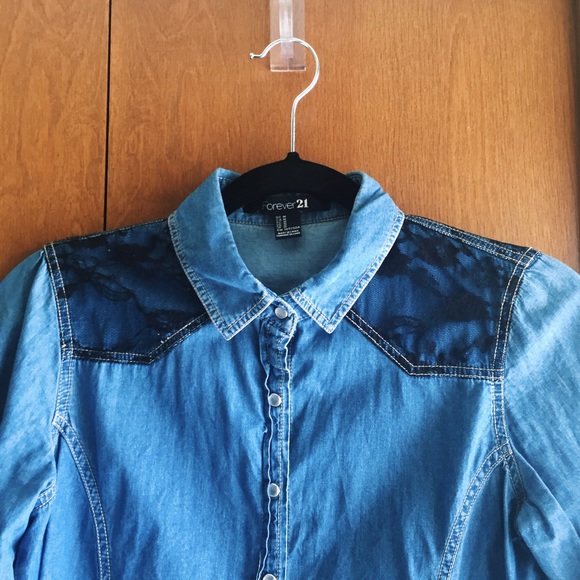 Denim Button Up