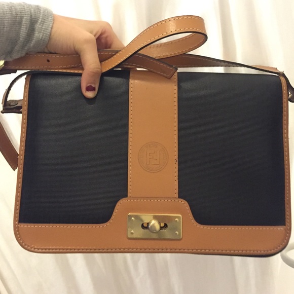 Fendi medium vintage cross body