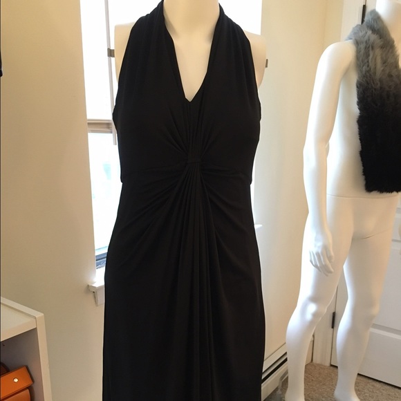 Black Donna Morgan knee length dress size 4