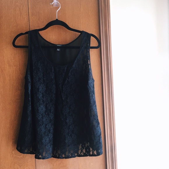 F21 Lace Tank Top