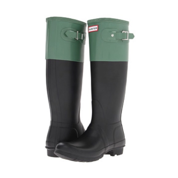 Green/Black Hunter Boots