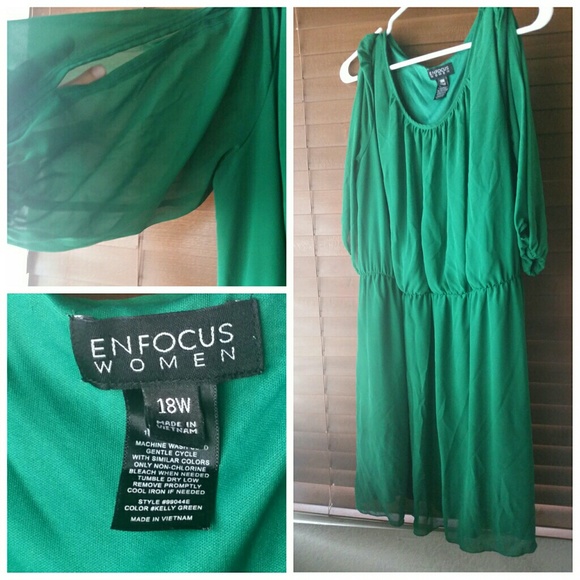 Enfocus  Dresses & Skirts - Green Dress