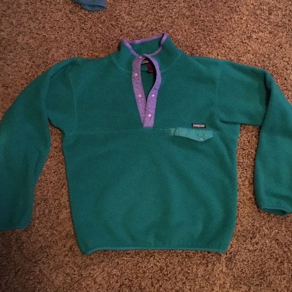 Aqua Patagonia with purple lining