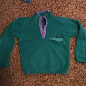 Aqua Patagonia with purple lining