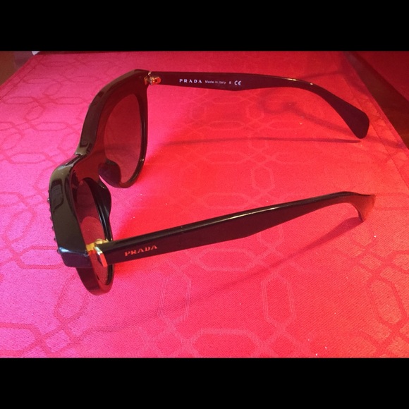 Prada cat eye bling sunglasses - Picture 2 of 3