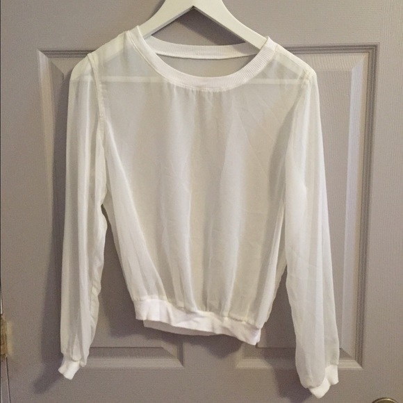 American Apparel Chiffon Pullover