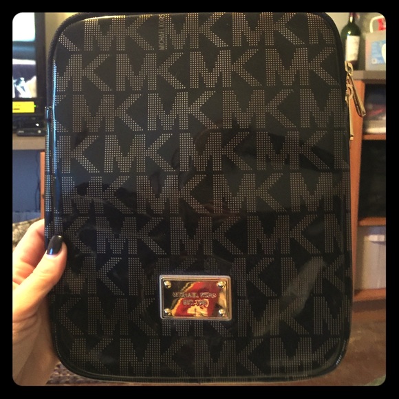 Black & Gold Michael Kors iPad/Tablet Case