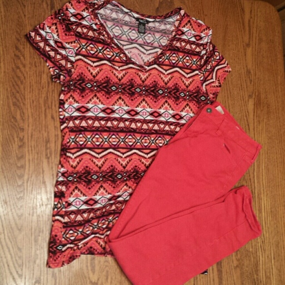 Red Skinnies