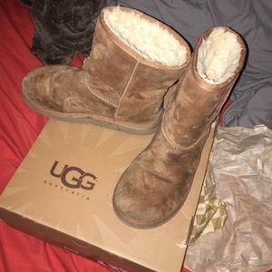 Used short ugg boots