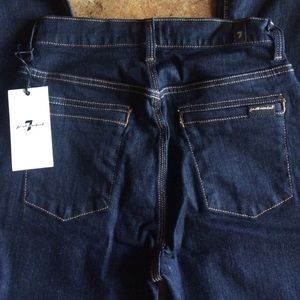 Nwt 7 for all mankind high waist jeans