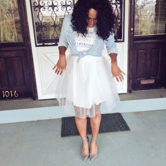 White Tutu/Ballerina Skirt