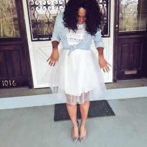 White Tutu/Ballerina Skirt