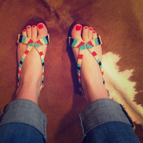 Dolce Vita beaded sandal