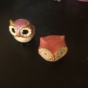 Owl jewel holders