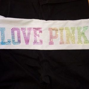 Victoria's Secret PINK Cropped Yoga Pants