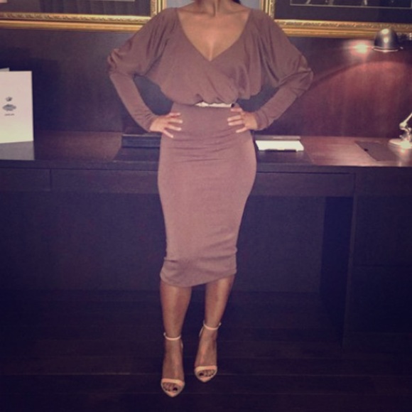 ALMAU long sleeve dress with tag