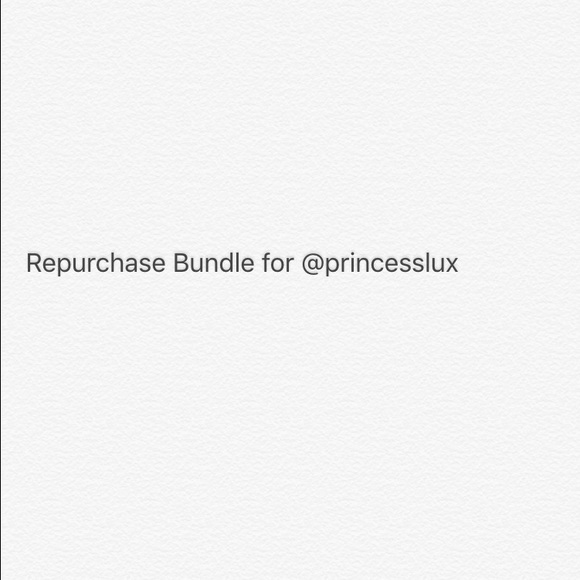 Repurchase Bundle For @Princesslux - image 1