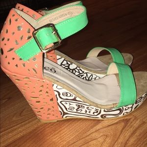 Colorful summer wedges!