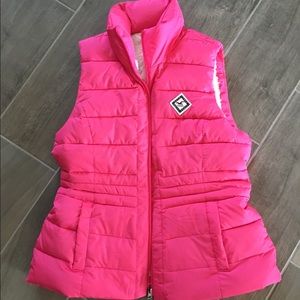Pink Hollister Vest