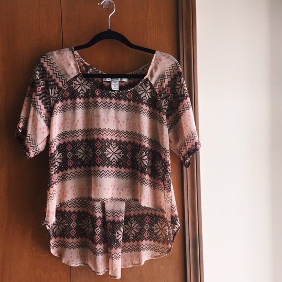 American Rag Patterned Top