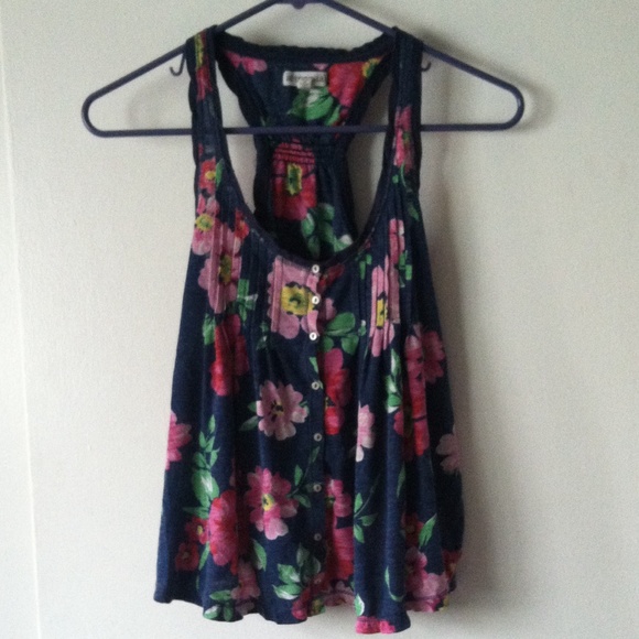Aeropostale floral tank