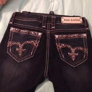 Rock Revival Jeans mid rise boot